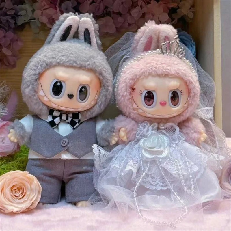 Baby Clothing 1 Year Old - 15 17cm Labubu Bebek Düğün Aşk