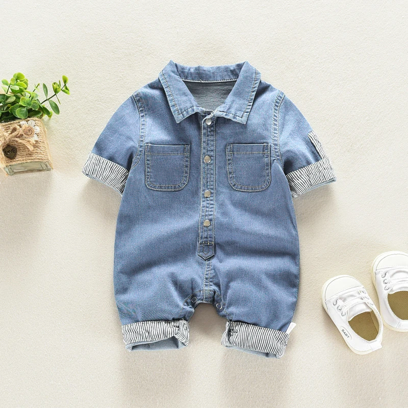 Baby Overall Denim - DIIMUU Bebek Çocuk Erkek Giyim Yürümeye