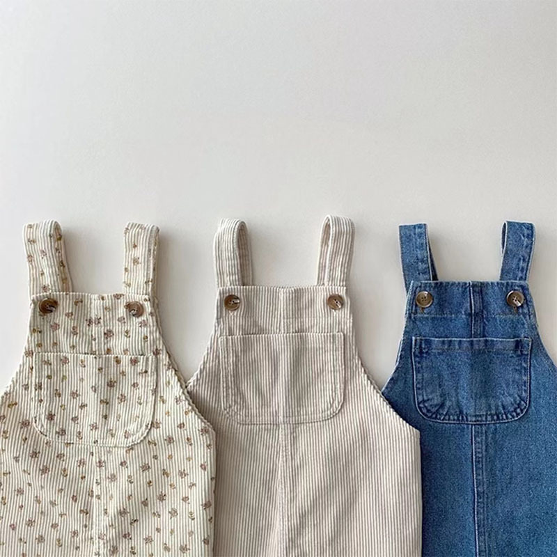 Baby Overall Denim - 2023 sonbahar yeni bebek denim tulum