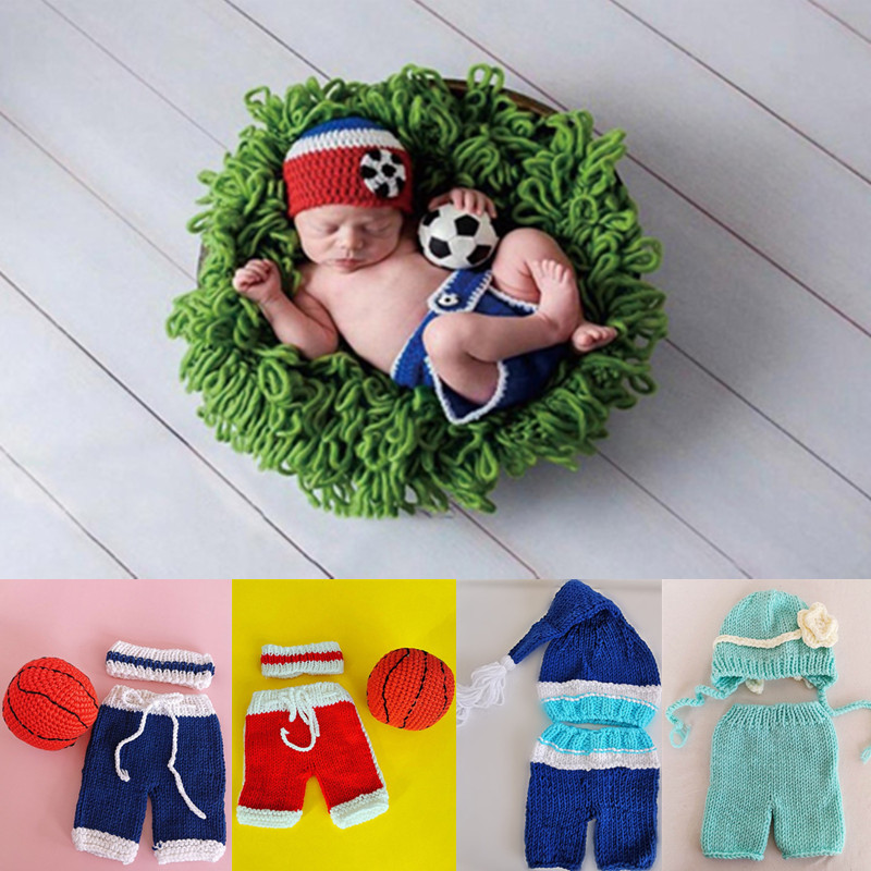 Baby Clothing Kit - 3/2 adet/takım yenidoğan fotoğraf sahne kostümleri