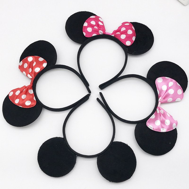 Baby Clothing Korea - Kızlar sevimli Mickyy giyinmek kulak bandı