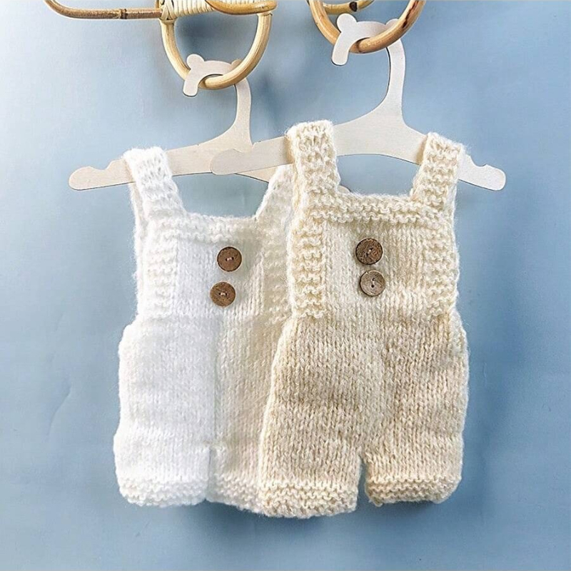 Baby Clothing Gifts - Yenidoğan Fotoğraf Sahne Yumuşak Tiftik Örme