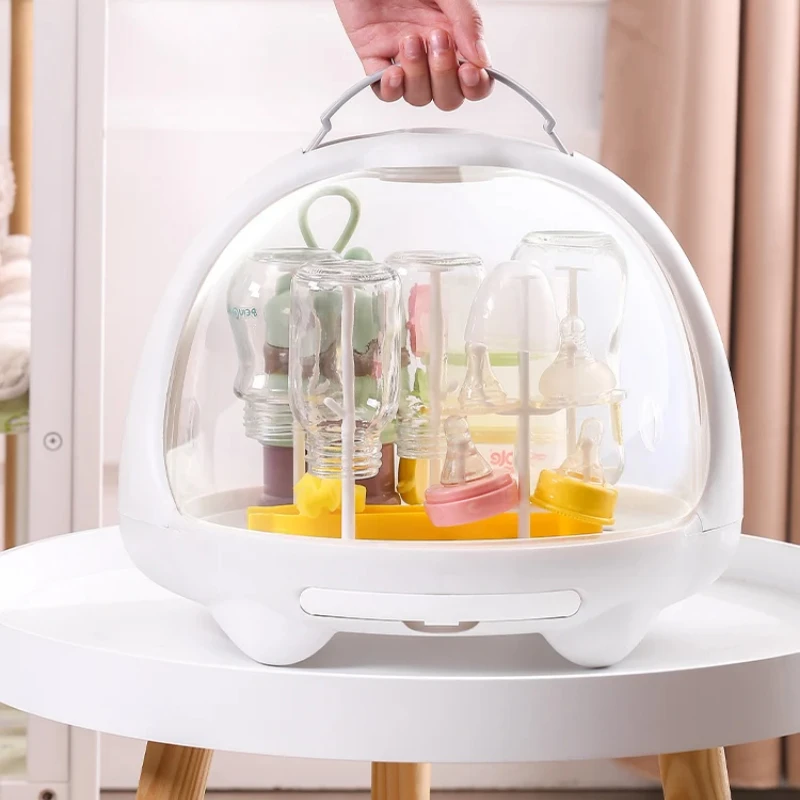 Baby Clothing Drying Rack - Bebek Biberon Kurutma Rafı Anti-Toz Saklama