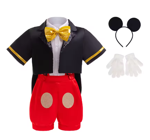 Baby Xmas Clothing - 2025 Bebek Kıyafetleri Karikatür Fare Oyunu