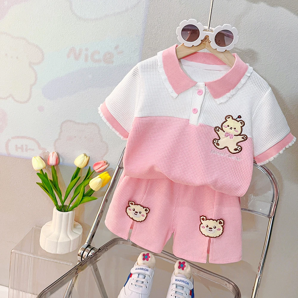 Yaz Bebek Kız T Gömlek Şort Ço - Baby Clothing Hong Kong incelemesi ve fiyatı