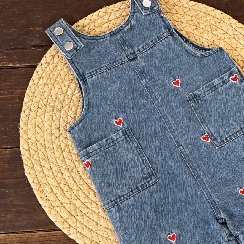 2026 Yaz Yeni Kız Denim Tulum  - Baby Overall Denim incelemesi ve fiyatı