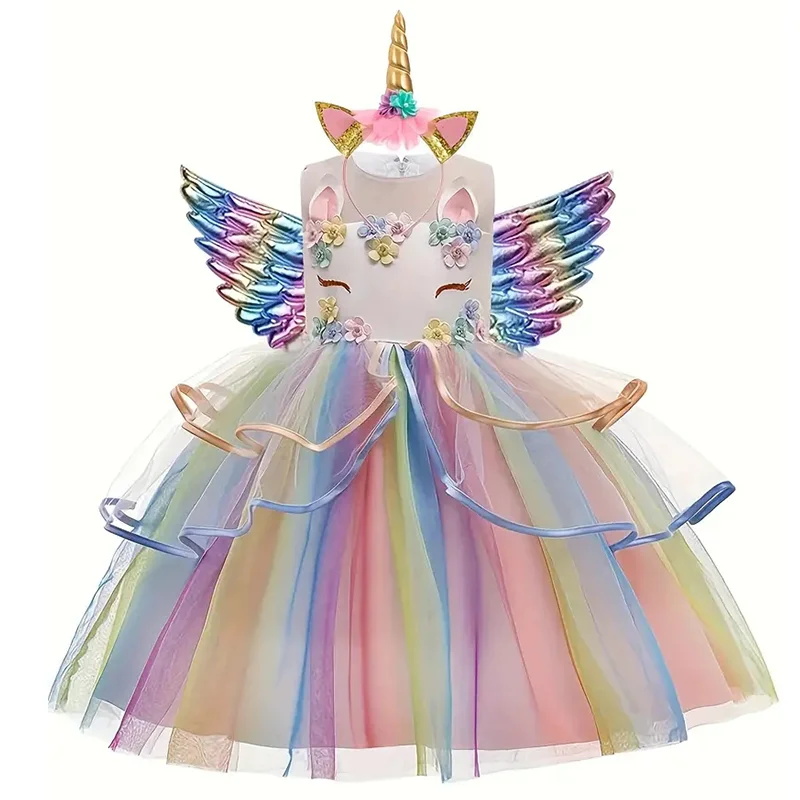 Çocuk Unicorn Prenses Elbise D - Baby Clothing Size incelemesi ve fiyatı