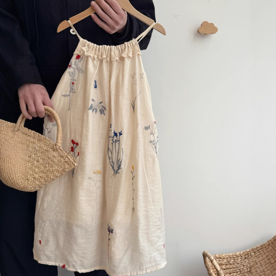 2025 Mori Pastoral Elbise Kız  - Baby Clothing Korea incelemesi ve fiyatı