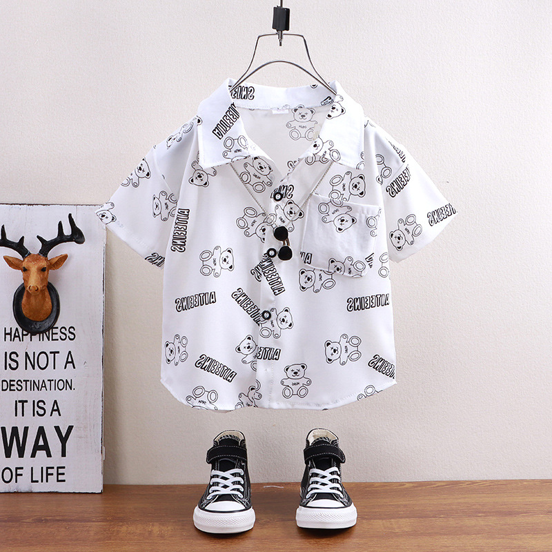 Çocuk gömlekleri yaz tarzı kıs - Baby Clothing Hong Kong incelemesi ve fiyatı