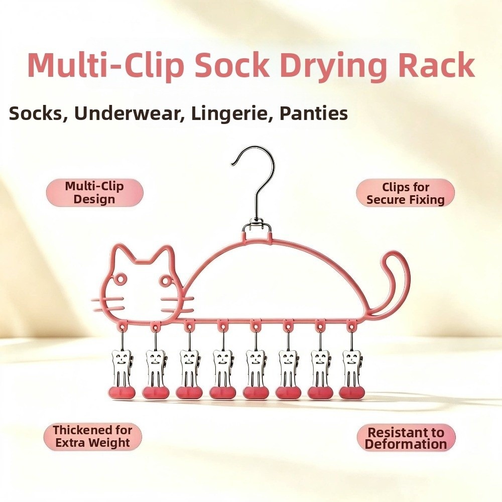 Kedi Şeklinde Çorap Kurutma As - Baby Clothing Drying Rack incelemesi ve fiyatı