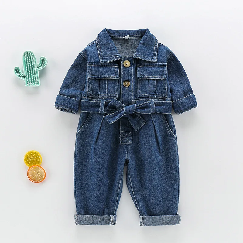 456 İlkbahar Çocuk Denim Tulum - Baby Overall Denim incelemesi ve fiyatı